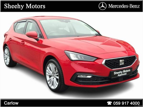 SEAT Leon Hatchback, Petrol, 2020, Red