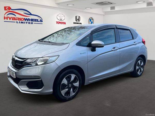 Honda Fit Hatchback, Petrol Hybrid, 2019, Silver