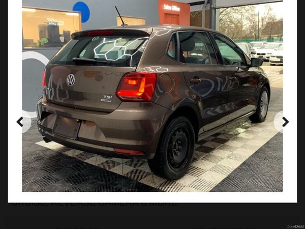 Volkswagen Polo Hatchback, Petrol, 2015, Brown