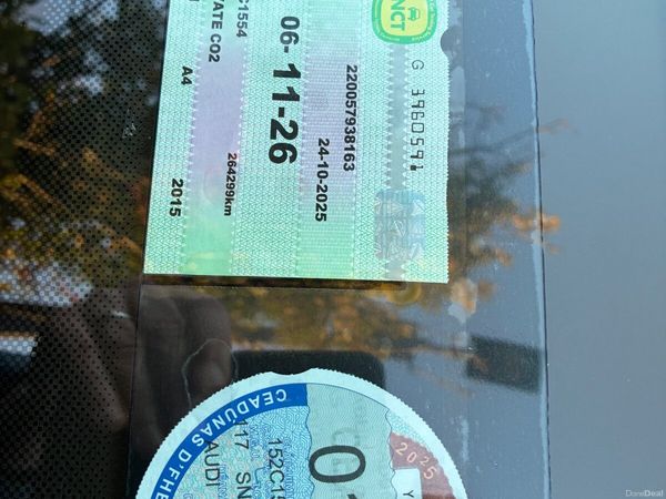 Audi A4 Saloon, Diesel, 2015, Blue