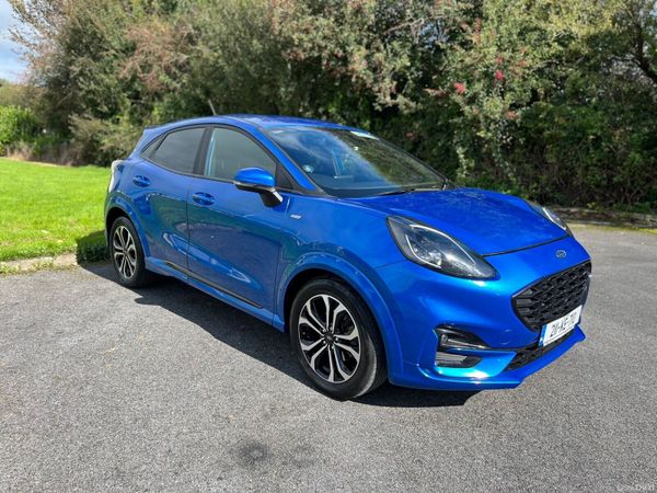 Ford Puma MPV, Petrol Hybrid, 2021, Blue