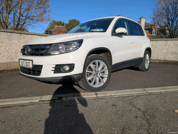 Volkswagen Tiguan SUV, Diesel, 2013, White