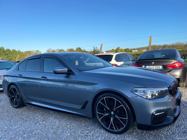 BMW 5-Series Saloon, Diesel, 2019, Blue