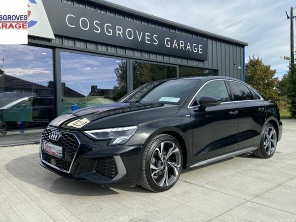 Audi A3 Saloon, Petrol Hybrid, 2023, Black