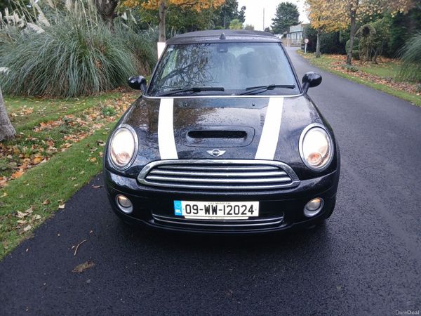 Mini Cooper Convertible, Petrol, 2009, Black