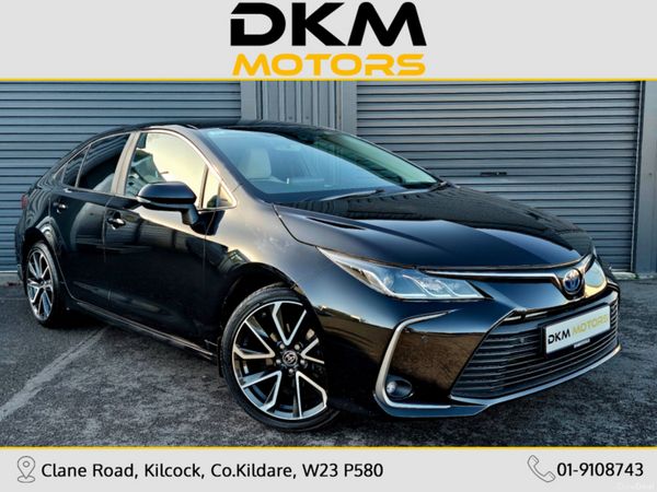 Toyota Corolla Saloon, Petrol Hybrid, 2022, Black
