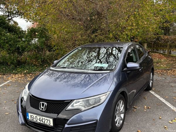 Honda Civic Hatchback, Petrol, 2015, Blue