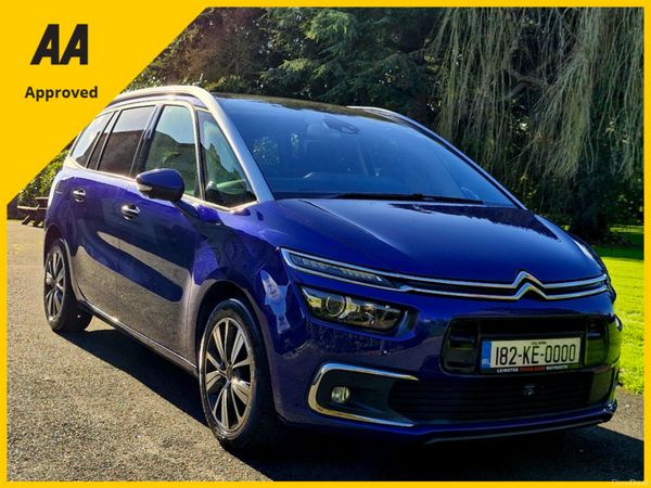 Citroen Grand C4 Picasso MPV, Petrol, 2018, Blue