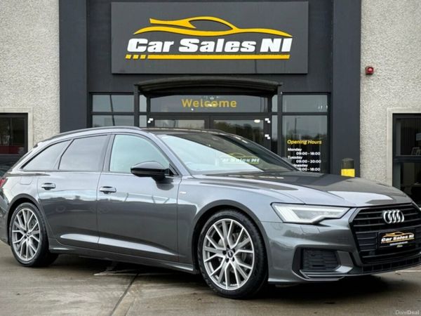 Audi A6 Estate, Diesel Hybrid, 2021, Grey