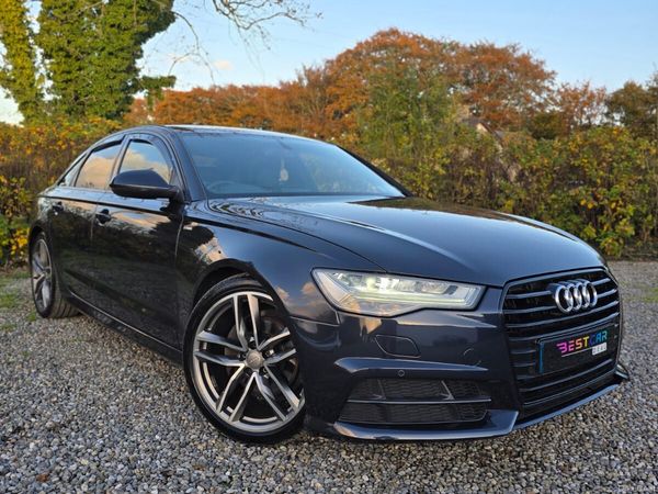 Audi A6 Saloon, Diesel, 2017, Blue