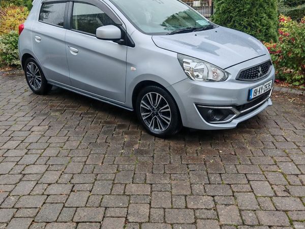 Mitsubishi Mirage Hatchback, Petrol, 2019, Silver