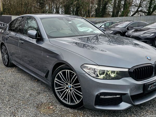 BMW 5-Series Saloon, Diesel, 2017, Blue