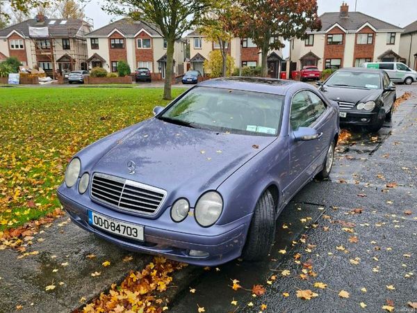 Mercedes-Benz CLK Coupe, Petrol, 2000, Blue