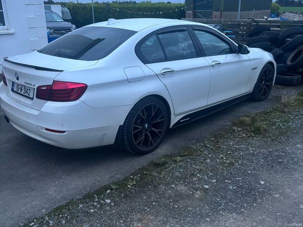 BMW 5-Series Saloon, Diesel, 2015, White