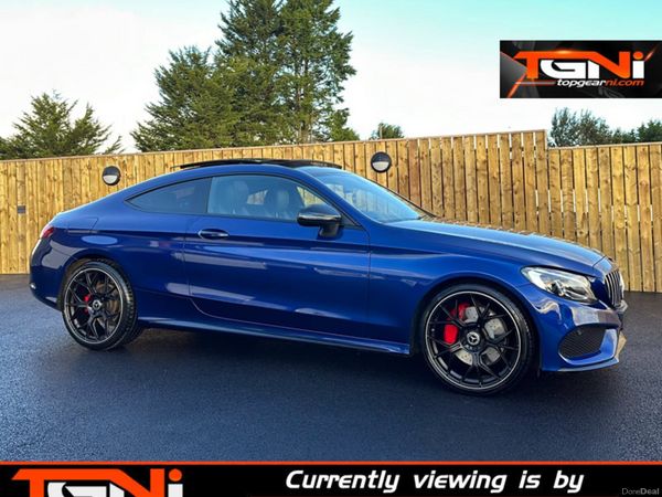 Mercedes-Benz C-Class Coupe, Petrol, 2016, Blue