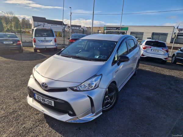 Toyota Prius MPV, Petrol Hybrid, 2016, Silver