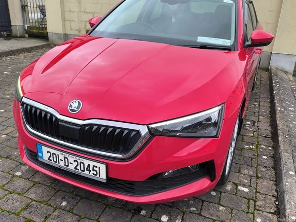 Skoda Scala Hatchback, Diesel, 2020, Red