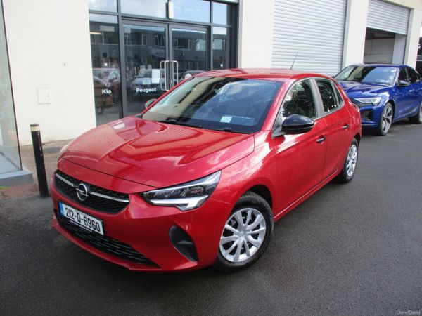 Opel Corsa Hatchback, Petrol, 2021, Red