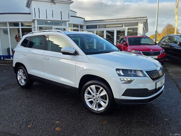 Skoda Karoq Estate, Diesel, 2018, White