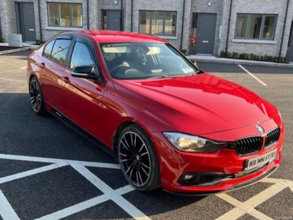 BMW 3-Series Saloon, Diesel, 2016, Red