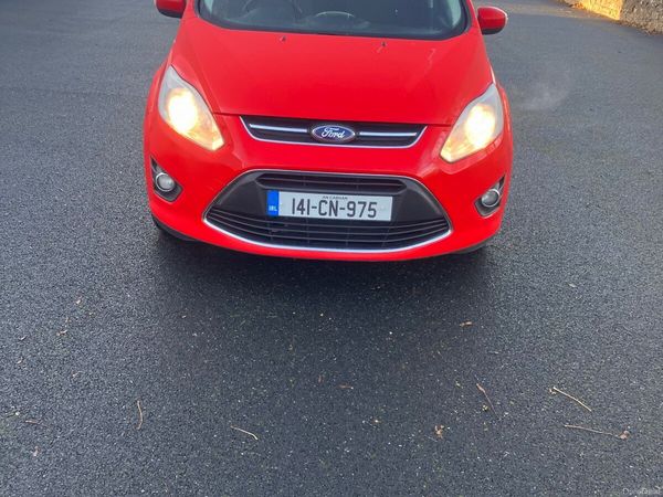 Ford Grand C-Max MPV, Diesel, 2014, Red