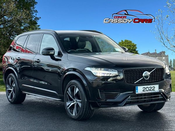 Volvo XC90 Estate, Petrol Hybrid, 2022, Black