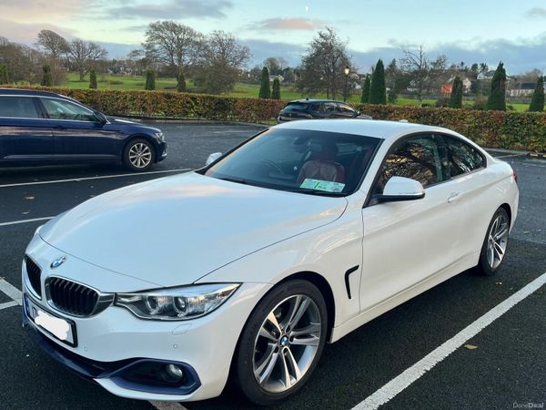 BMW 4-Series Coupe, Diesel, 2017, White