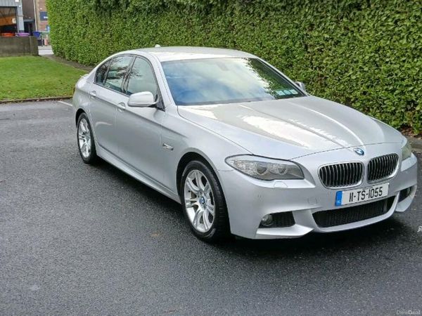 BMW 5-Series Saloon, Diesel, 2011, Silver