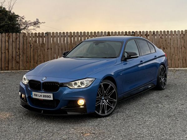 BMW 3-Series Saloon, Diesel, 2015, Blue