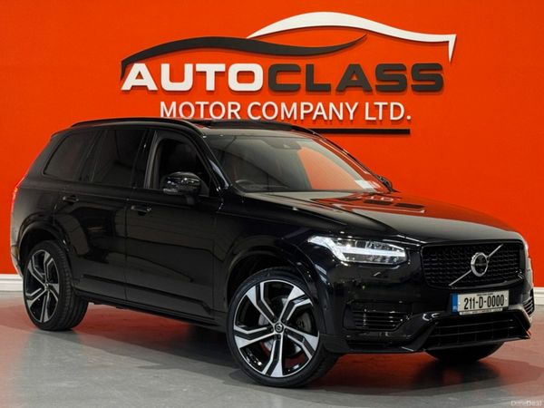 Volvo XC90 Estate, Petrol Plug-in Hybrid, 2021, Black