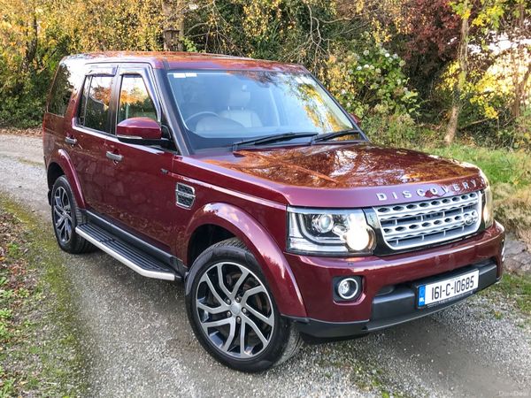 Land Rover Discovery SUV, Diesel, 2016, Red