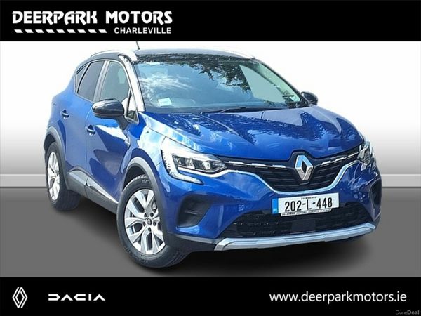 Renault Captur Hatchback, Petrol, 2020, Blue
