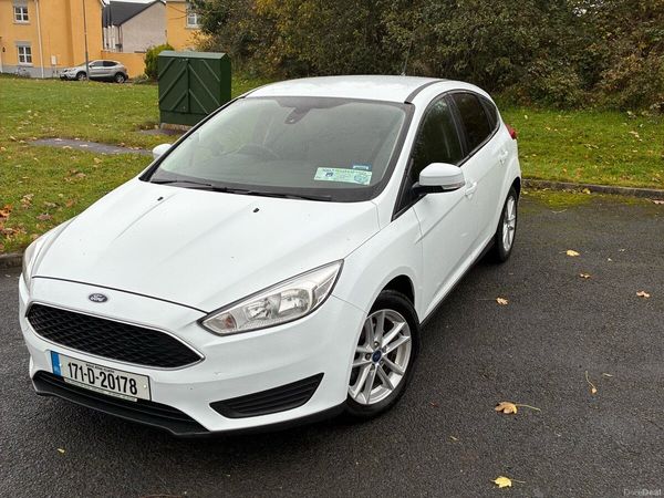 Ford Focus Hatchback, Diesel, 2017, White
