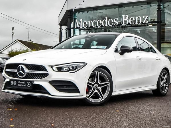 Mercedes-Benz CLA Saloon, Petrol, 2019, White