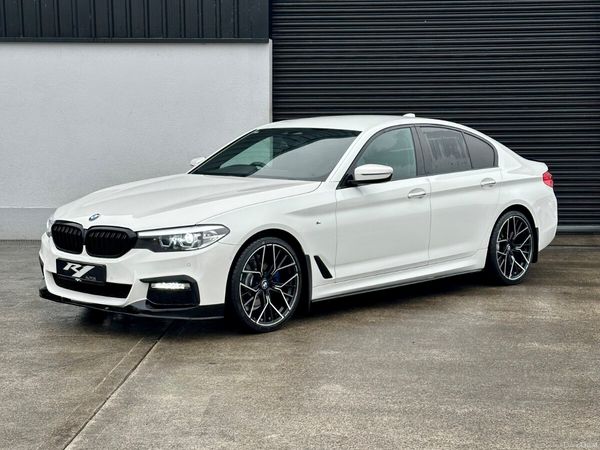 BMW 5-Series Saloon, Diesel, 2018, White