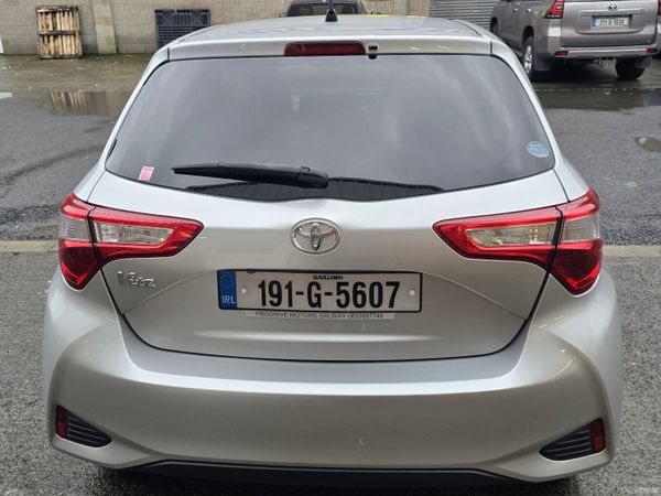 Toyota Vitz Hatchback, Petrol, 2019, Silver