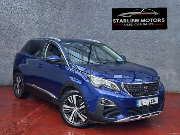 Peugeot 3008 SUV, Diesel, 2017, Blue