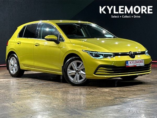 Volkswagen Golf Hatchback, Petrol Hybrid, 2022, Yellow