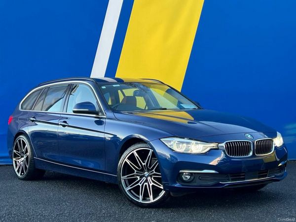 BMW 3-Series Estate, Diesel, 2017, Blue