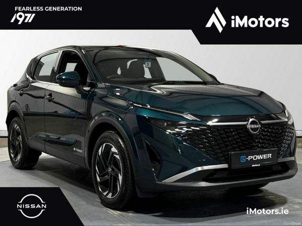 Nissan Qashqai SUV, Petrol, 2026, Green