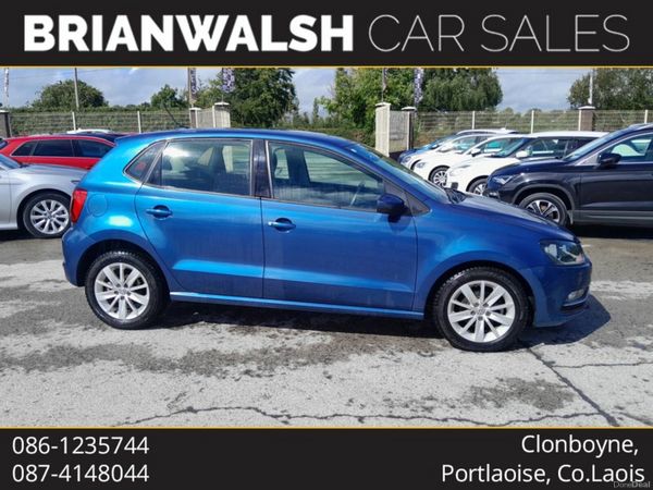 Volkswagen Polo Hatchback, Petrol, 2017, Blue