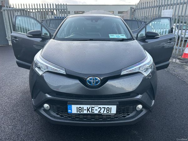 Toyota C-HR Hatchback, Petrol Hybrid, 2018, Grey