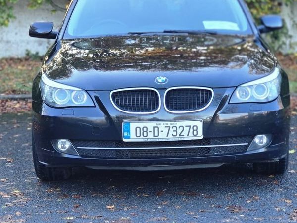 BMW 5-Series Saloon, Diesel, 2008, Black