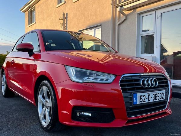 Audi A1 Hatchback, Petrol, 2015, Red