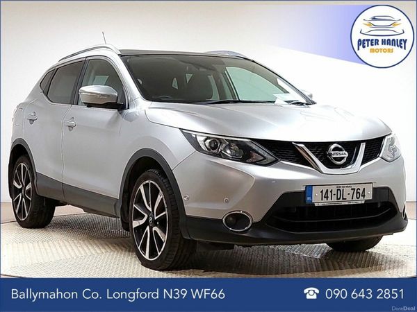 Nissan Qashqai Hatchback, Diesel, 2014, Silver