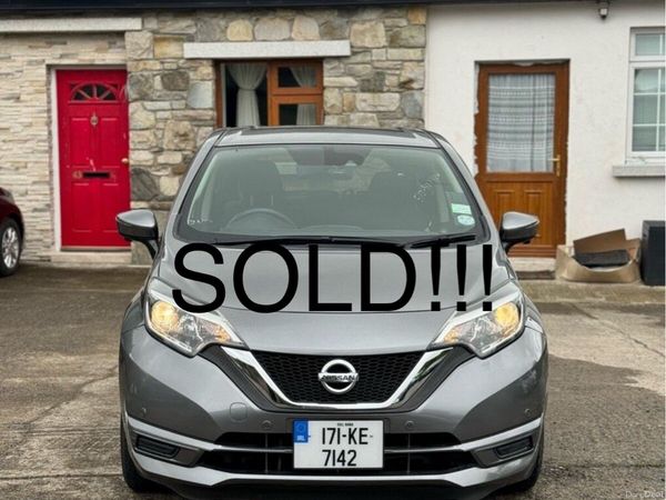 Nissan Note MPV, Petrol, 2017, Grey