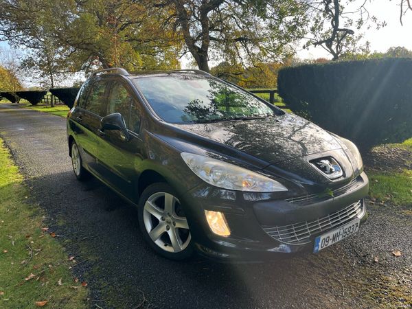 Peugeot 308 Estate, Diesel, 2009, Black