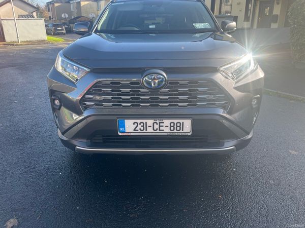 Toyota RAV4 SUV, Petrol Hybrid, 2023, Grey