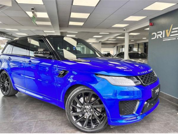Land Rover Range Rover Sport SUV, Petrol Plug-in Hybrid, 2019, Blue