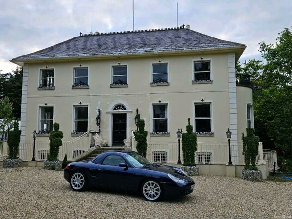 Porsche Boxster Convertible, Petrol, 2001, Blue